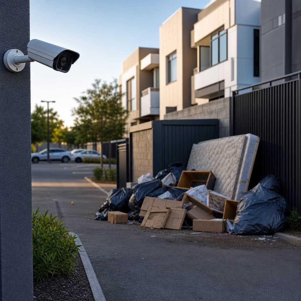 How Property Managers Can Reduce Illegal Dumping with Cameras
